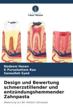 Design und Bewertung schmerzstillender und entzündungshemmender Zahnpasta