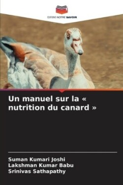 manuel sur la nutrition du canard