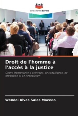 Droit de l'homme à l'accès à la justice