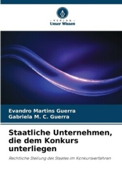 Staatliche Unternehmen, die dem Konkurs unterliegen