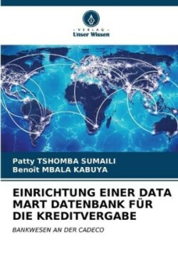 Einrichtung Einer Data Mart Datenbank Für Die Kreditvergabe