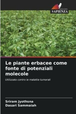 piante erbacee come fonte di potenziali molecole