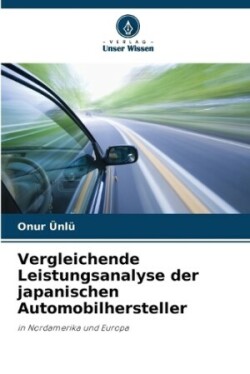 Vergleichende Leistungsanalyse der japanischen Automobilhersteller