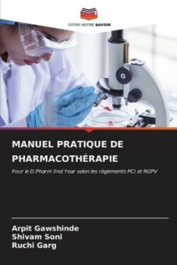 Manuel Pratique de Pharmacothérapie