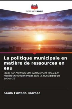 politique municipale en matière de ressources en eau