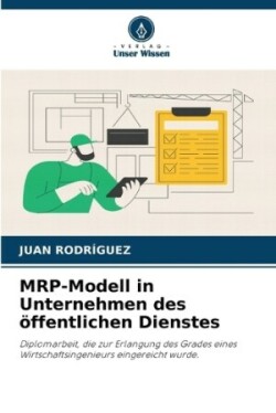 MRP-Modell in Unternehmen des öffentlichen Dienstes