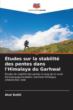 Études sur la stabilité des pentes dans l'Himalaya du Garhwal