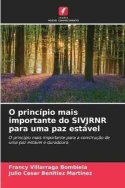 O princípio mais importante do SIVJRNR para uma paz estável