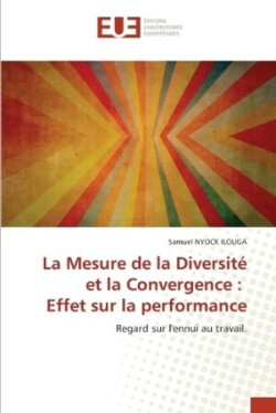 Mesure de la Diversit� et la Convergence