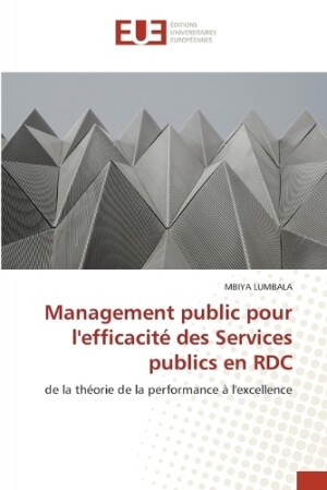 Management public pour l'efficacité des Services publics en RDC