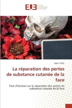 réparation des pertes de substance cutanée de la face