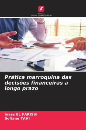 Prática marroquina das decisões financeiras a longo prazo