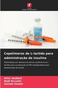 Copolímeros de L-lactido para administração de insulina