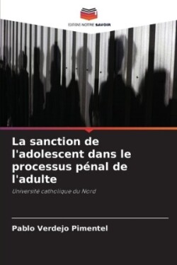 sanction de l'adolescent dans le processus pénal de l'adulte