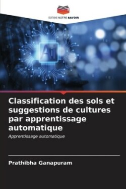 Classification des sols et suggestions de cultures par apprentissage automatique