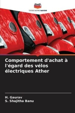 Comportement d'achat à l'égard des vélos électriques Ather