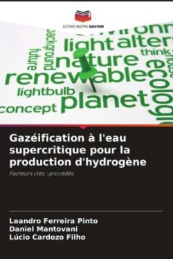 Gaz�ification � l'eau supercritique pour la production d'hydrog�ne