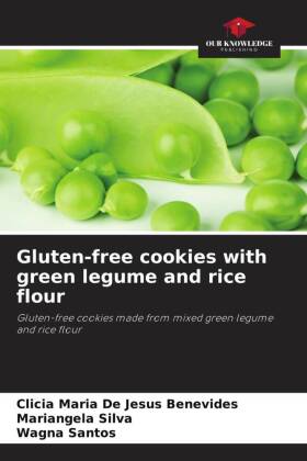 Gluten-free cookies with green legume and rice flour