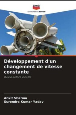 D�veloppement d'un changement de vitesse constante