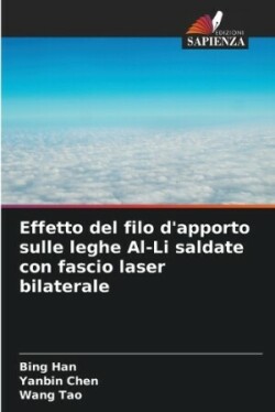 Effetto del filo d'apporto sulle leghe Al-Li saldate con fascio laser bilaterale