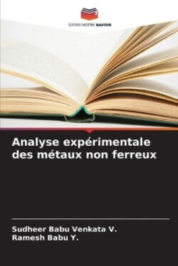 Analyse expérimentale des métaux non ferreux