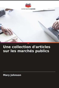 collection d'articles sur les marchés publics