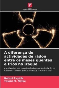 A diferença de actividades de rádon entre os meses quentes e frios no Iraque
