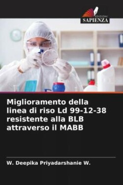 Miglioramento della linea di riso Ld 99-12-38 resistente alla BLB attraverso il MABB