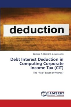 Debt Interest Deduction in Computing Corporate Income Tax (CIT)