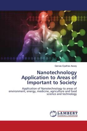 Nanotechnology Application to Areas of Important to Society