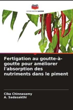 Fertigation au goutte-à-goutte pour améliorer l'absorption des nutriments dans le piment