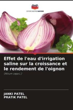 Effet de l'eau d'irrigation saline sur la croissance et le rendement de l'oignon