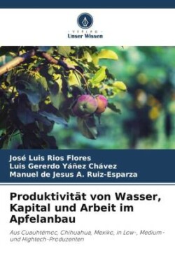 Produktivität von Wasser, Kapital und Arbeit im Apfelanbau