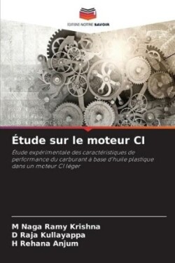 �tude sur le moteur CI