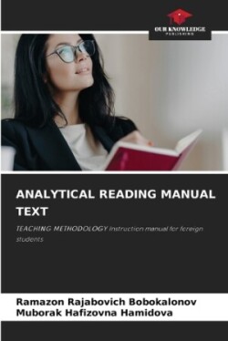 Analytical Reading Manual Text