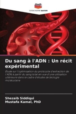 Du sang à l'ADN