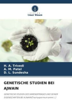 Genetische Studien Bei Ajwain