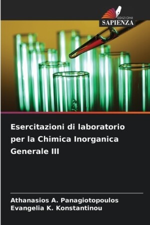 Esercitazioni di laboratorio per la Chimica Inorganica Generale III