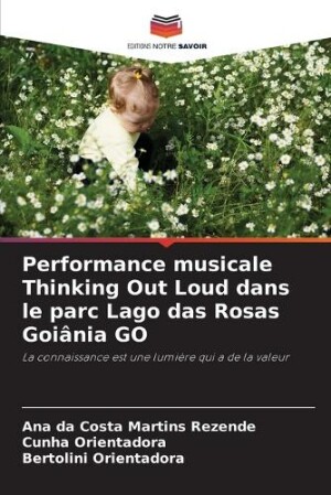 Performance musicale Thinking Out Loud dans le parc Lago das Rosas Goi�nia GO