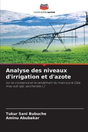 Analyse des niveaux d'irrigation et d'azote