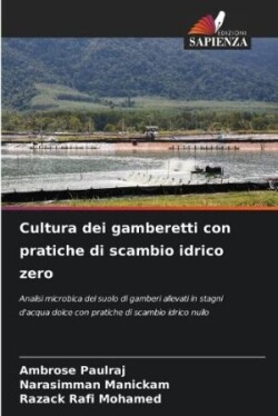 Cultura dei gamberetti con pratiche di scambio idrico zero