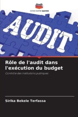 Rôle de l'audit dans l'exécution du budget