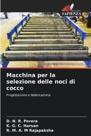 Macchina per la selezione delle noci di cocco