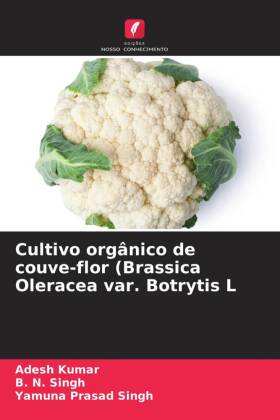 Cultivo orgânico de couve-flor (Brassica Oleracea var. Botrytis L