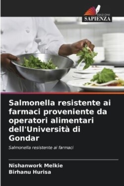 Salmonella resistente ai farmaci proveniente da operatori alimentari dell'Università di Gondar