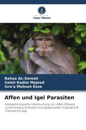 Affen und Igel Parasiten