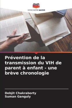 Prévention de la transmission du VIH de parent à enfant - une brève chronologie