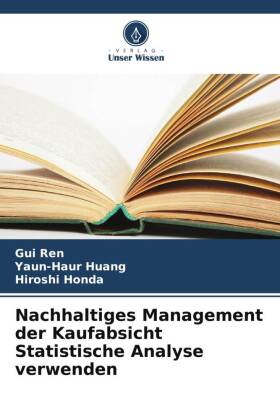 Nachhaltiges Management der Kaufabsicht Statistische Analyse verwenden