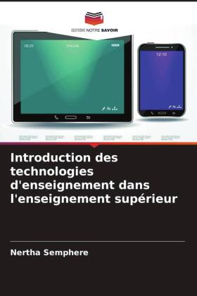 Introduction des technologies d'enseignement dans l'enseignement supérieur