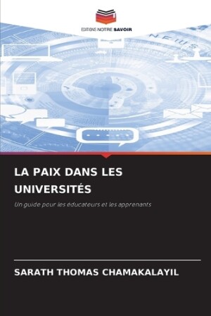 Paix Dans Les Universités